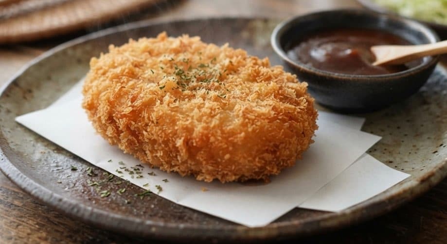 Krokette Kartoffel (Vegan)