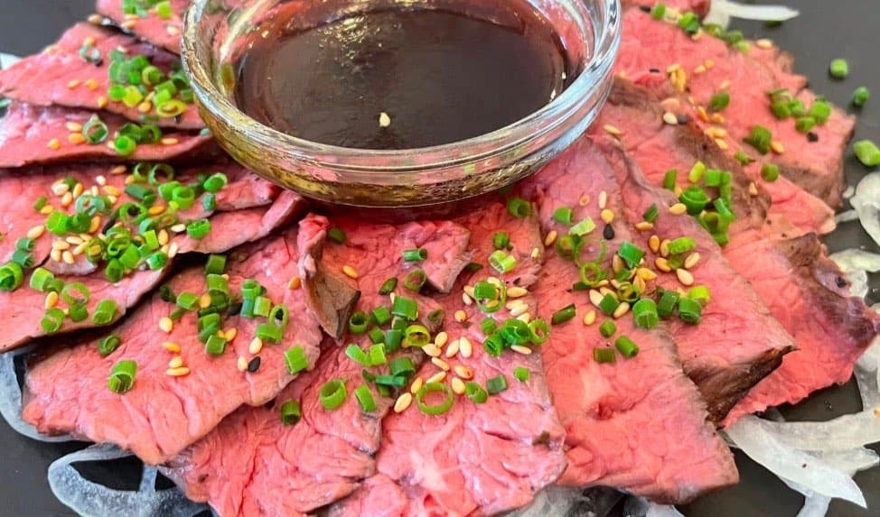 Rinder-Krone Sous-vide gegart